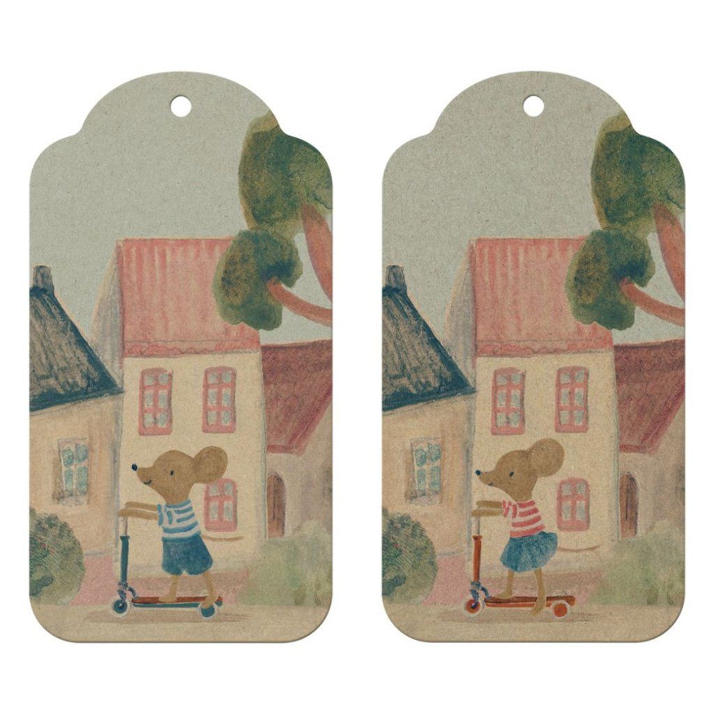 MAILEG Gift tags - Mouse 12pcs