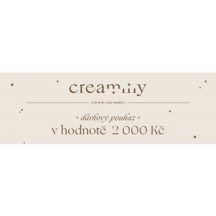 Gift voucher worth 2000 CZK