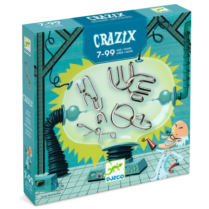 DJECO Sada hlavolamů Crazix