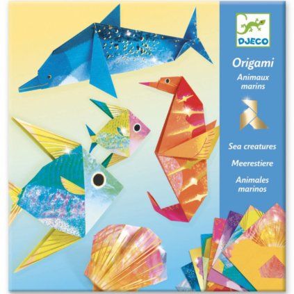 2724 3 djeco origami metalicke pod vodou