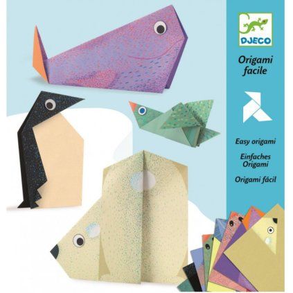 2760 1 djeco origami skladacka polarni zviratka