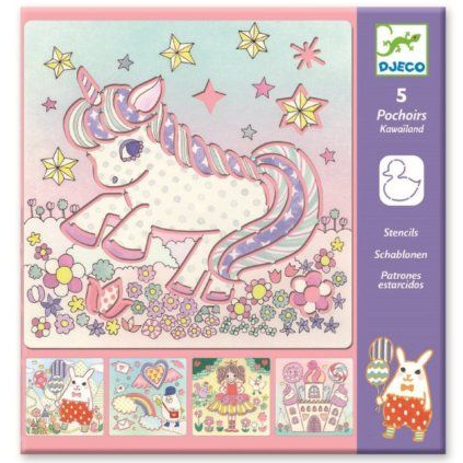 DJECO Šablony Kawaii Land