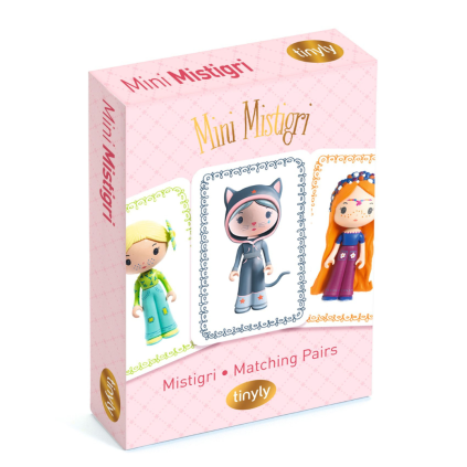 DJECO Tinyly Card Game Mini Mistigri