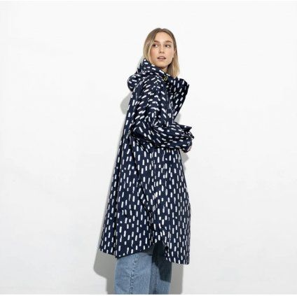 VIVI MARI Raincoat Drops navy/white