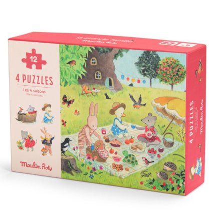 MOULIN ROTY Set Mini Puzzle  La Grande Famille