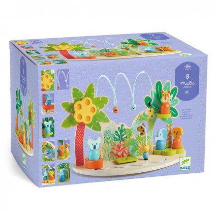 DJECO Wooden Activity Tangle Multi Big