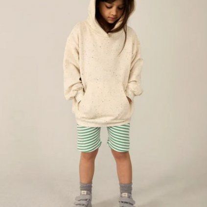 GRAY LABEL Kraťasy GOTS / Bright Green - Off White