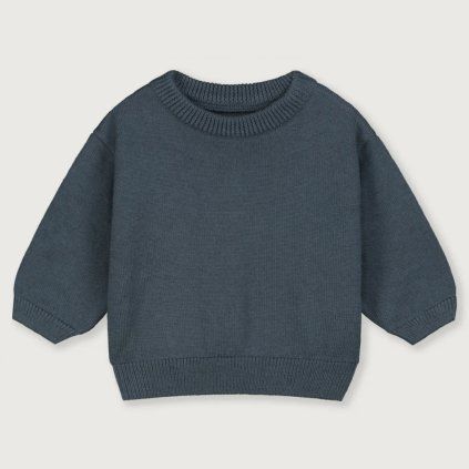 GRAY LABEL Svetr pro miminko RWS - Blue Grey