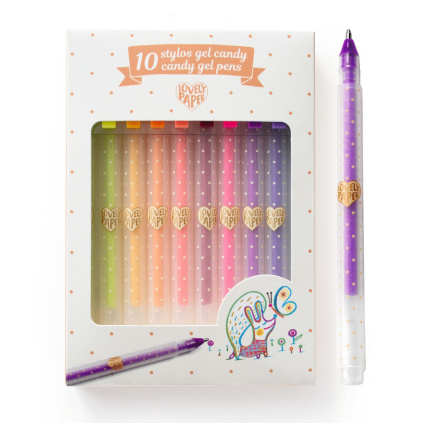 DJECO 10 gel pens - candy