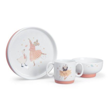 Moulin Roty Porcelánový set nádobí La Petite Ecole de Danse