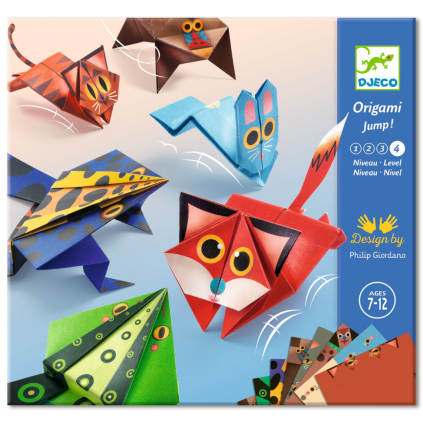 DJECO Origami pop-up animals