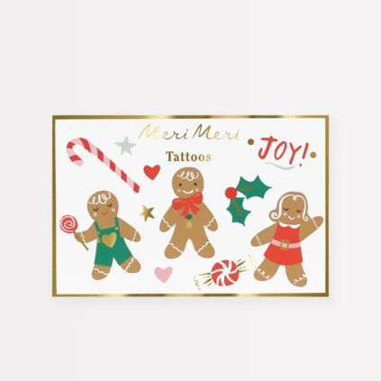 MERI MERI Tetování - Gingerbread