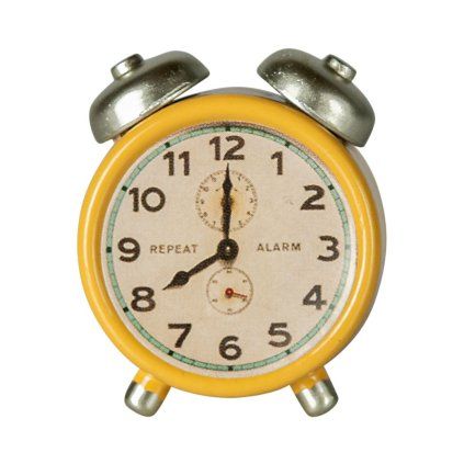 MAILEG Alarm clock for mice - Yellow S25