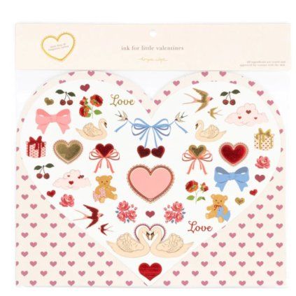 KONGES SLOJD Tetování VALENTINES - RED