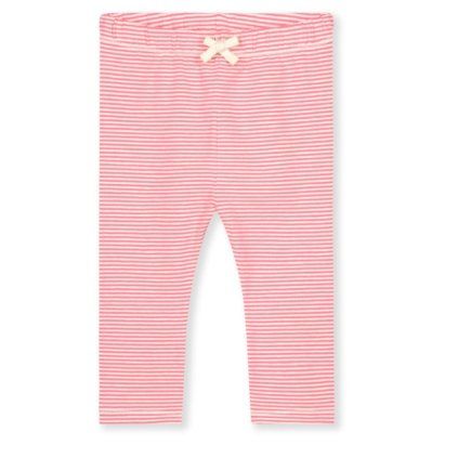 GRAY LABEL Legíny pro miminko GOTS Cherry - Cream