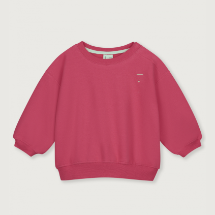 GRAY LABEL Mikina pro miminka GOTS - Cherry