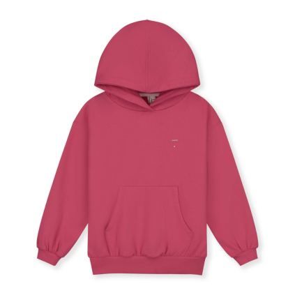 GRAY LABEL Mikina s kapucí GOTS - Cherry