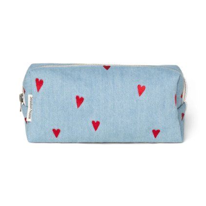 STUDIO NOOS Pouzdro Denim Hearts