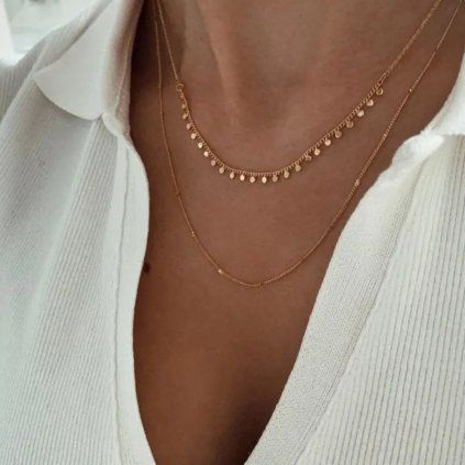 VICTOIRE COLLECTION Náhrdelní Double row