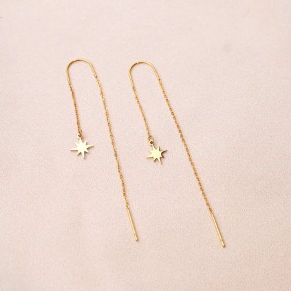 VICTOIRE COLLECTION Náušnice Star pendant