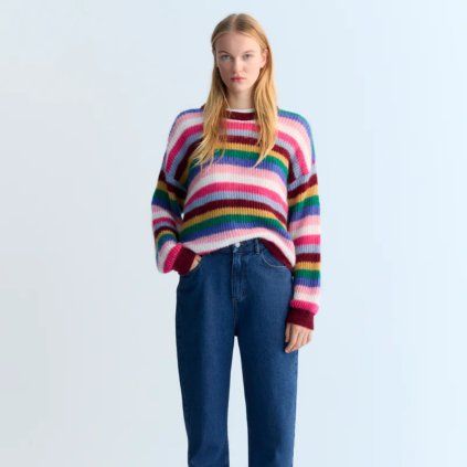 THE NEW SOCIETY Svetr Astrid - Jumper Multicolor