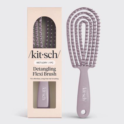 KITSCH Rozčesávací Flexi Kartáč – Soft Viole