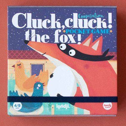 LONDJI Kapesní hra Cluck, Cluck! The Fox!