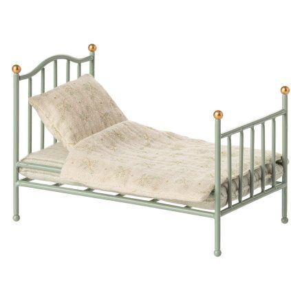 MAILEG Vintage postýlka - Mint S25