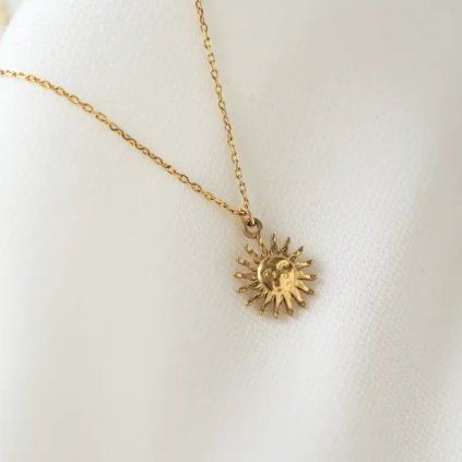 VICTOIRE COLLECTION Náhrdelní Minimalist sun