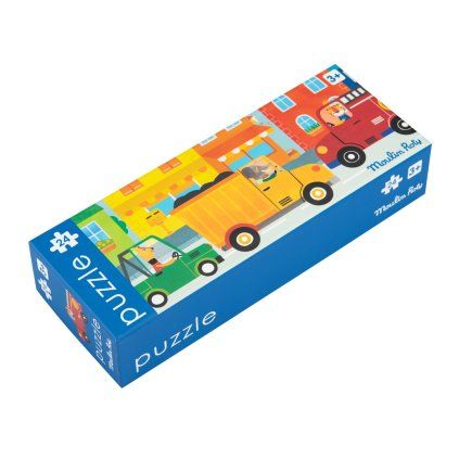 MOULIN ROTY Puzzle auta - 24 pcs