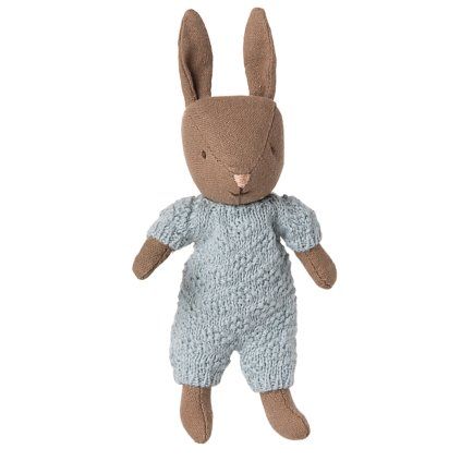 MAILEG Králíček Micro - Brown/Blue S25