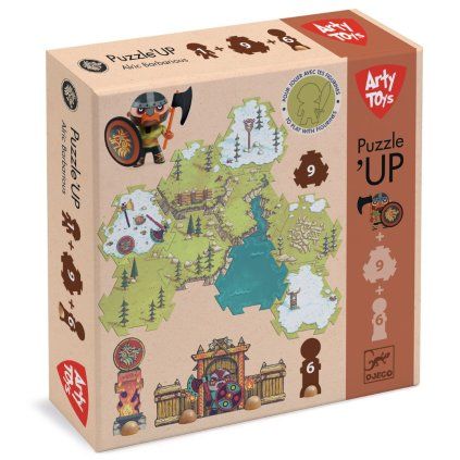 DJECO Puzzl’Up Alric Barbarious - 15 pcs