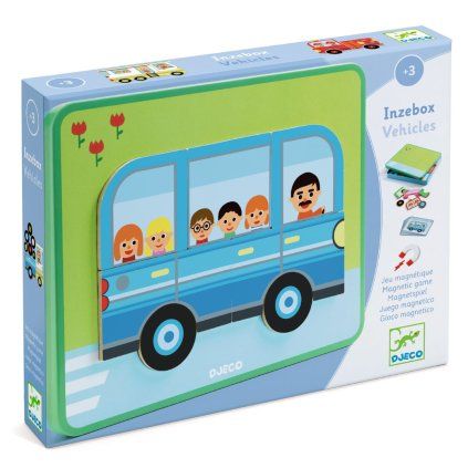 DJECO Magnetické Inzebox Auta