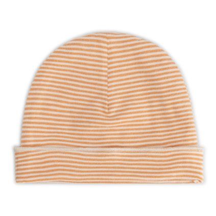 GRAY LABEL Čepička Baby GOTS - Melon - Cream