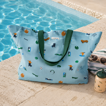 LIEWOOD Maxi Bag - Fun / Beach blue