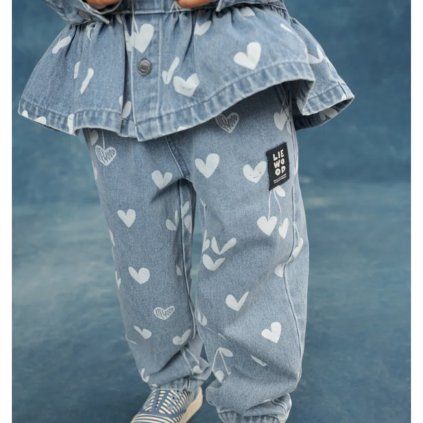 LIEWOOD Džínové kalhoty Borris - Sweethearts / light blue denim