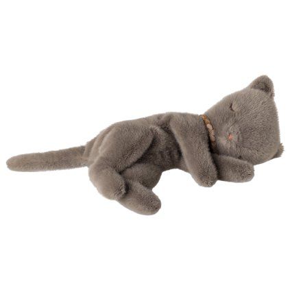 MAILEG Spící hebká kočička - small Grey S26