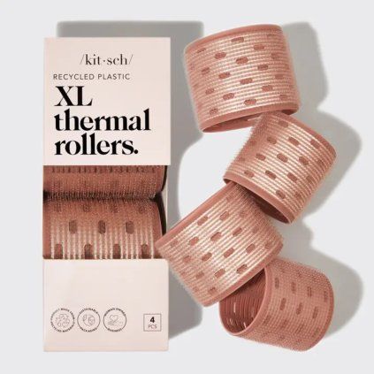 KITSCH Natáčky XL 4 ks - Terracotta