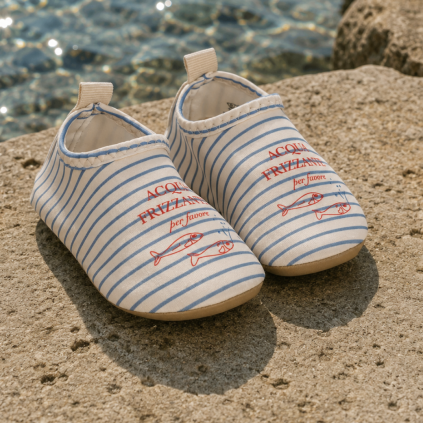 KONGES SLOJD Boty do vody ASTER - STRIPE BLUIE
