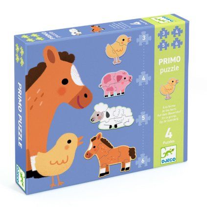DJECO Puzzle Primo Na farmě