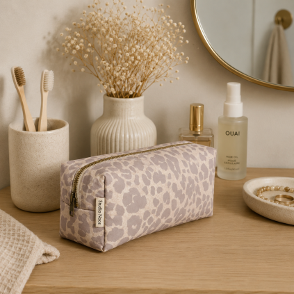 STUDIO NOOS Case Puffy - Cream Leopard