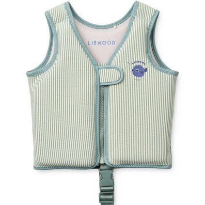 LIEWOOD Plovací vesta Dove - Peppermint / Sandy
