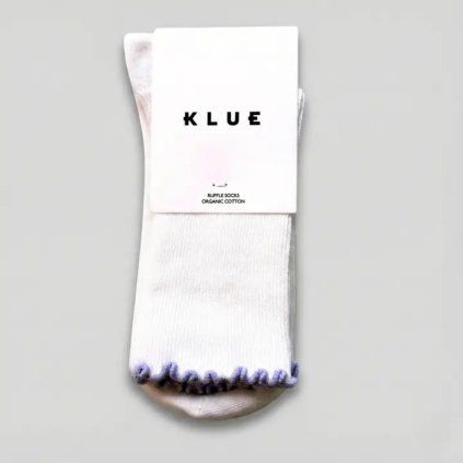 KLUE Ponožky s volánkyLilac 36-40