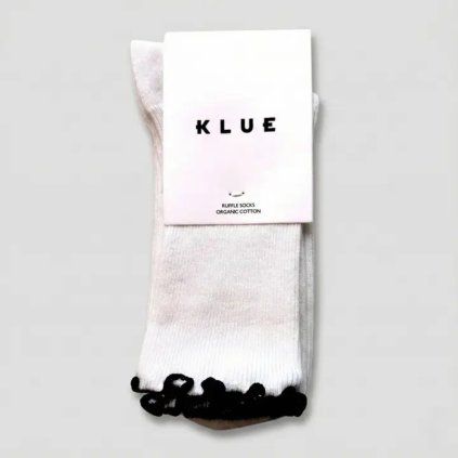 KLUE Ponožky s volánky Black 36-40