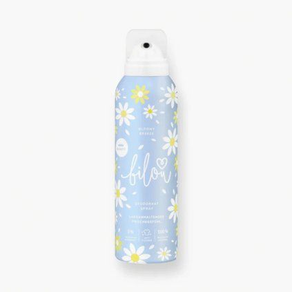 Tato neodolatelná vůně kombinuje svěží s jemnou vůní květin a sladké tonky.  Deodorant německé značky Bilou poskytuje spolehlivou ochranu před pachem až na 48 hodin, zajistí vám dlouhotrvající svěžest a zároveň nezanechává skvrny na oblečení.  Bez obsahu hliníku (ACH) a alkoholu (ethanolu), je formulován s výživnými oleji jako je arganový a slunečnicový olej, stejně jako s uklidňujícím aloe vera, což zajišťuje, že vaše podpaží zůstane hydratované.  Plechovka je vyrobena ze 100% recyklovaného hliníku, což snižuje environmentální dopad.  BENEFITY - chrání před zápachem až 48 hodin - bez hliníku a bez alkoholu - nezanechává skvrny na oblečení - vhodný pro citlivou pokožku - obsahuje pečující rostlinné oleje - zklidňuje a hydratuje pokožku - balení z recyklovaného hliníku  KLÍČOVÉ INGREDIENCE ARGANOVÝ OLEJ – vyživuje pokožku a podporuje její regeneraci  SLUNEČNICOVÝ OLEJ – zjemňuje, hydratuje a podporuje přirozenou ochrannou bariéru pokožky  ALOE VERA – zklidňuje podráždění a hydratuje  POUŽITÍ Plechovku před každým použitím dobře protřepte. Aplikujte do podpaží ze vzdálenosti 15 cm. Vyvarujte se použití na podrážděnou nebo poškozenou pokožku a nechte sprej volně vstřebat před oblékáním.  UPOZORNĚNÍ Nádoba je pod tlakem: nevystavujte slunečnímu záření a teplotám nad 50 °C. Ani vyprázdněnou nádobku neprorážejte a nevhazujte do ohně. Uchovávejte mimo dosah tepla, horkých povrchů, jisker, otevřeného plamene a jiných zdrojů zápalu. Nepoužívejte sprej nad otevřeným plamenem. Uchovávejte mimo dosah dětí.  SLOŽENÍ Butane, Propane, Isopropyl Myristate, Triethyl Citrate, Parfum, C12-15 Alkyl Benzoate, Isobutane, Ethylhexylglycerin, Argania Spinosa Kernel Oil, Zinc Ricinoleate, Helianthus Annuus Hybrid Oil, Aloe Vera Leaf Extract, Terpineol, Benzyl Alcohol, Trimethylcyclopentenyl Methylisopentenol, Rose Ketones