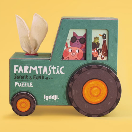 LONDJI Puzzle Farmtastic - 36 pcs
