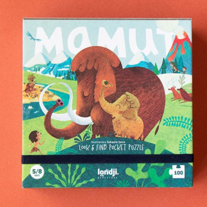 LONDJI  Puzzle Mamut - 100 pcs