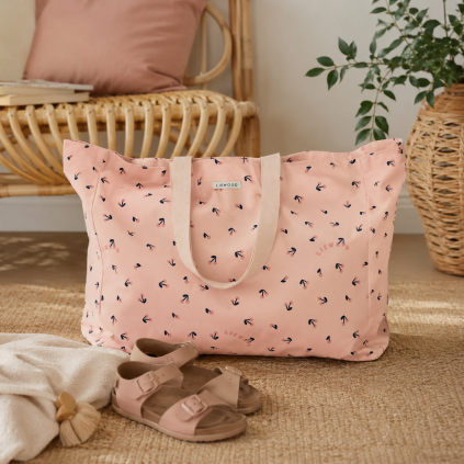 LIEWOOD Taška maxi - Cherry heart / Rosey