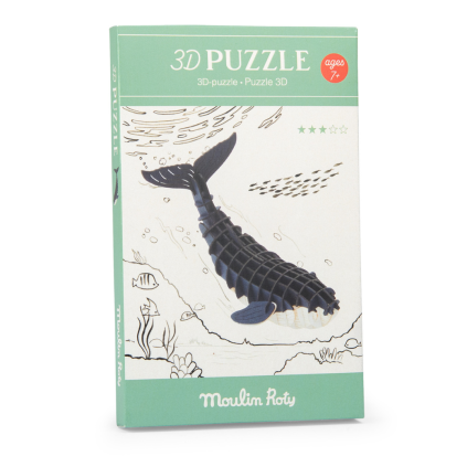 MOULIN ROTY Puzzle 3D - Plejtvák obrovský