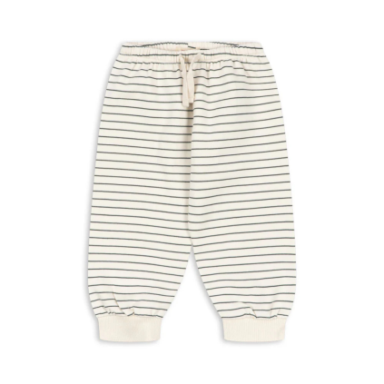 KONGES SLOJD Tepláky AMIO - SWEAT OCS CILANTRO STRIPE